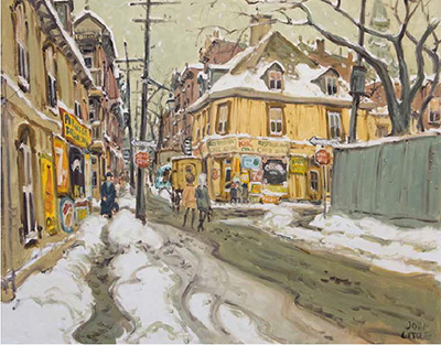 Rue Beaudry et de Gauchetière, Montréal 1963. Courtoisie Galerie Alan Klinkhoff. PHOTOS COURTOISE GALERIE ALAN KLINKHOFF little1