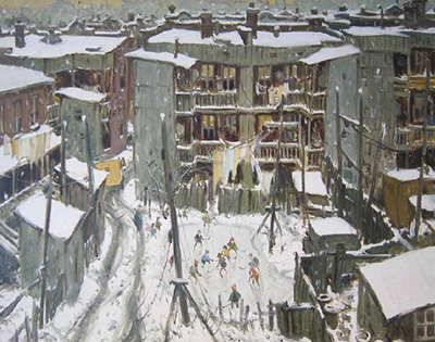 Faubourg à m’lasse, rue Dorion, 1965. Courtoisie Galerie Alan Klinkhoff